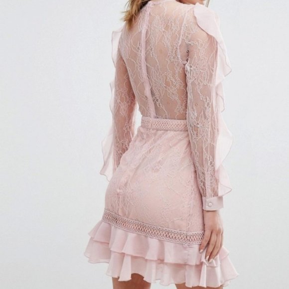 True Decadence long sleeve lace mini - Picture 7 of 7